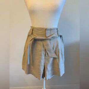 Joie Women's Tan Belted Shorts